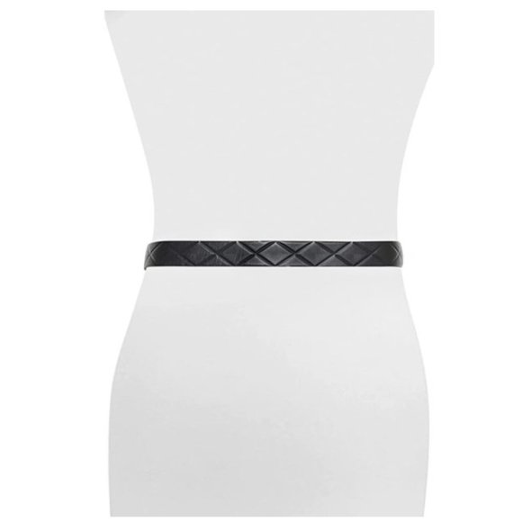 Frye Womens Embossed Leather Belt NWT - Picture 3 of 3